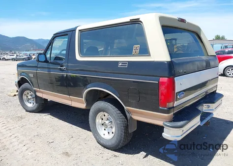 1995 Ford Bronco U100 from USA, damaged, VIN 1FMEU15HXSLB91907